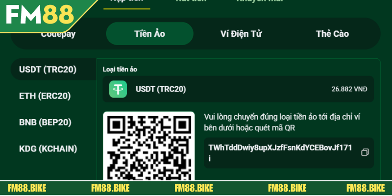 Nạp Tiền FM88 – Giao Dịch Chuẩn, Đa Kênh Tiện Lợi Nhất 2025 Điểm qua lưu ý để giao dịch gửi vốn ở đơn vị luôn thành công